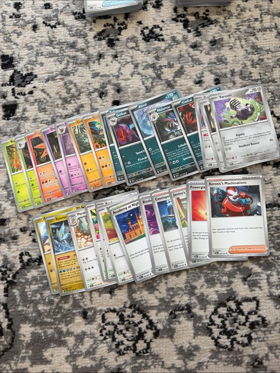 Pokemon Other - Pokemon Shrouded Fable Binder Builder Lot 27 Unique Cards No Duplicates